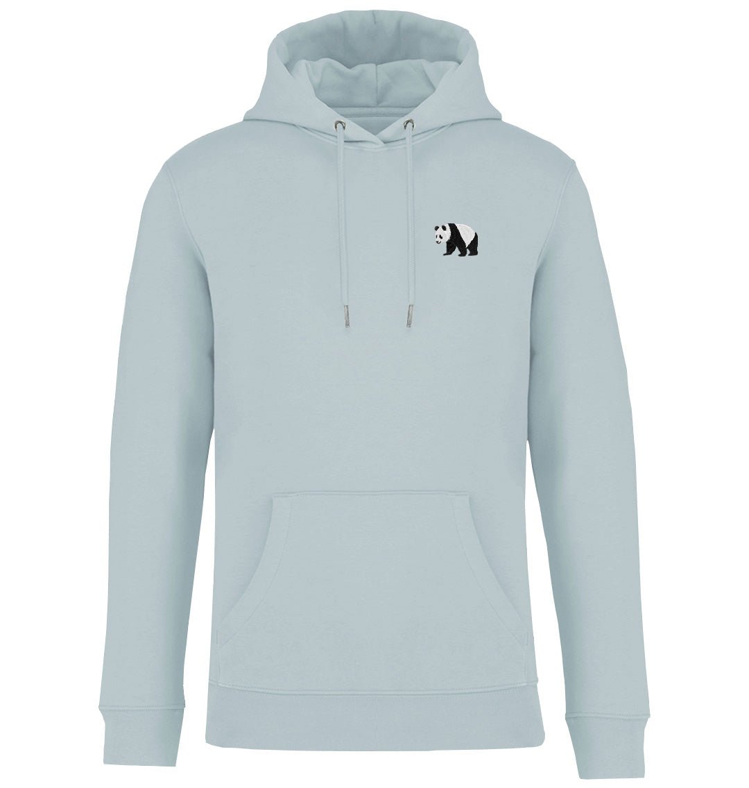 Panda Womens Hoodie - Blue Panda