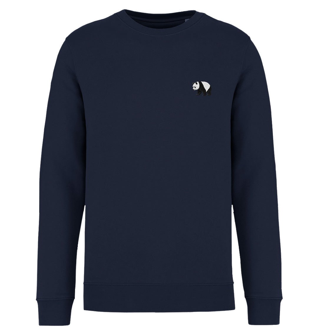 Panda Womens Sweatshirt - Blue Panda