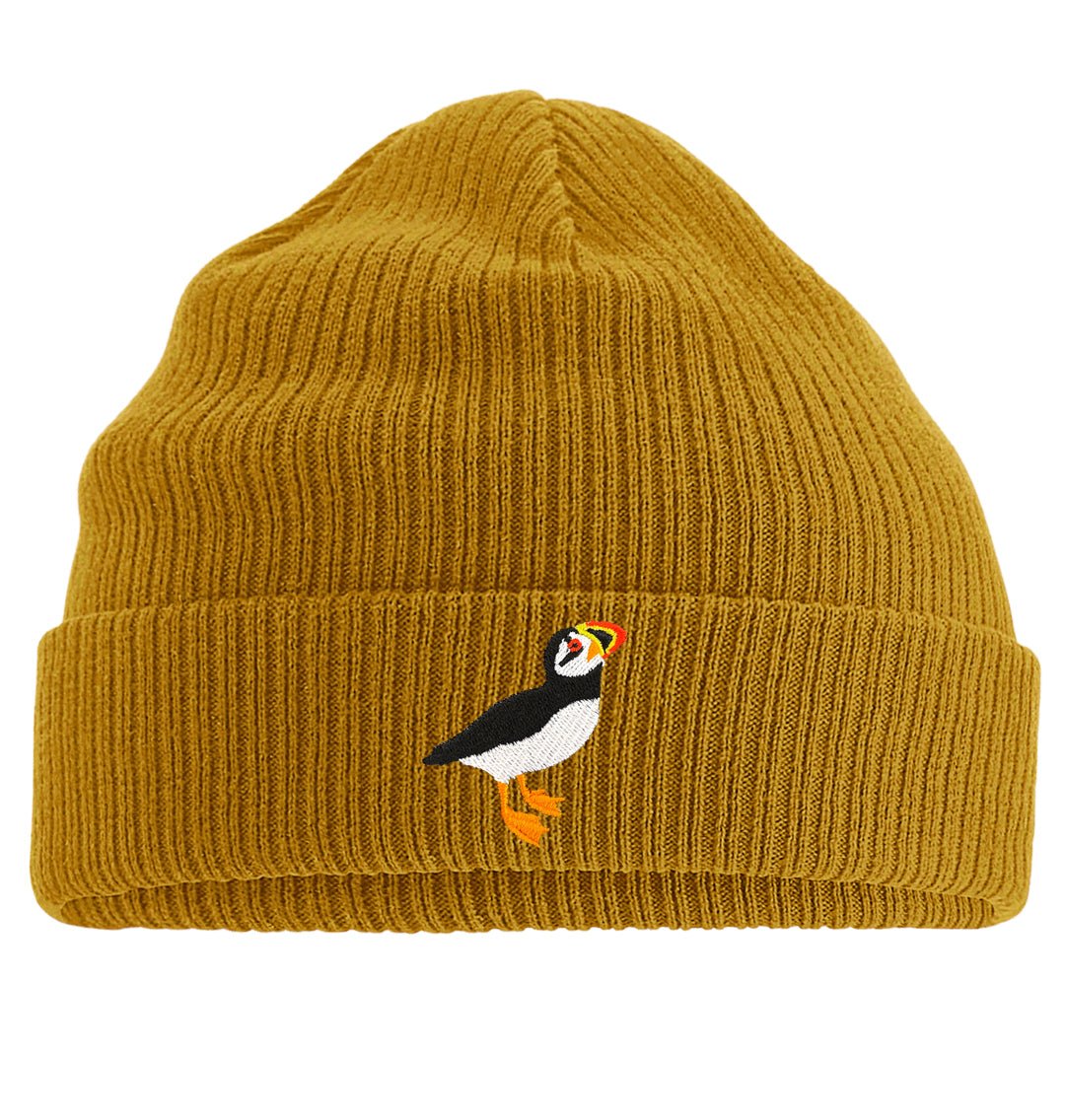 Puffin Beanie - Blue Panda