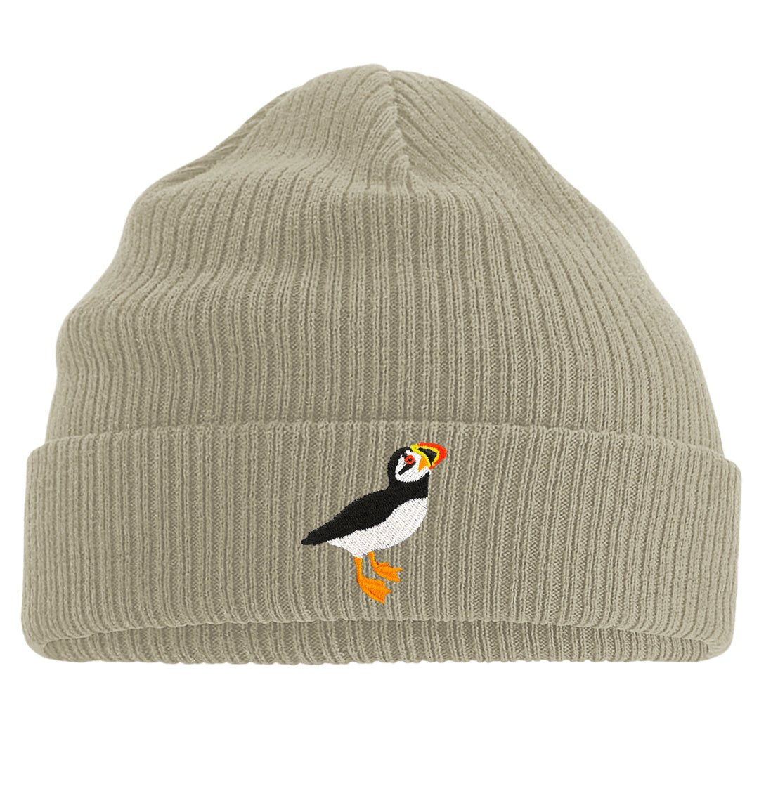 Puffin Beanie - Blue Panda