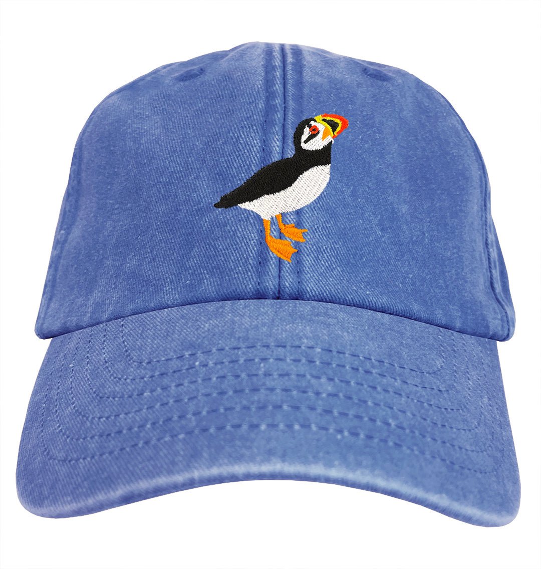 Puffin Denim Cap - Blue Panda