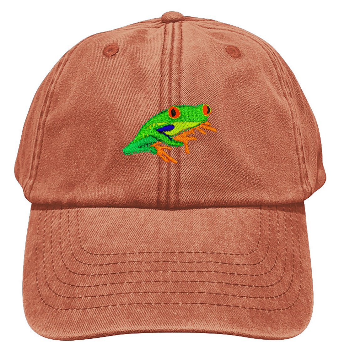 Red-Eyed Tree Frog Baseball Cap - Blue Panda
