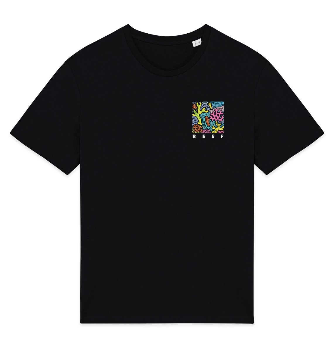 Reef Graphic Mens T-shirt - Blue Panda