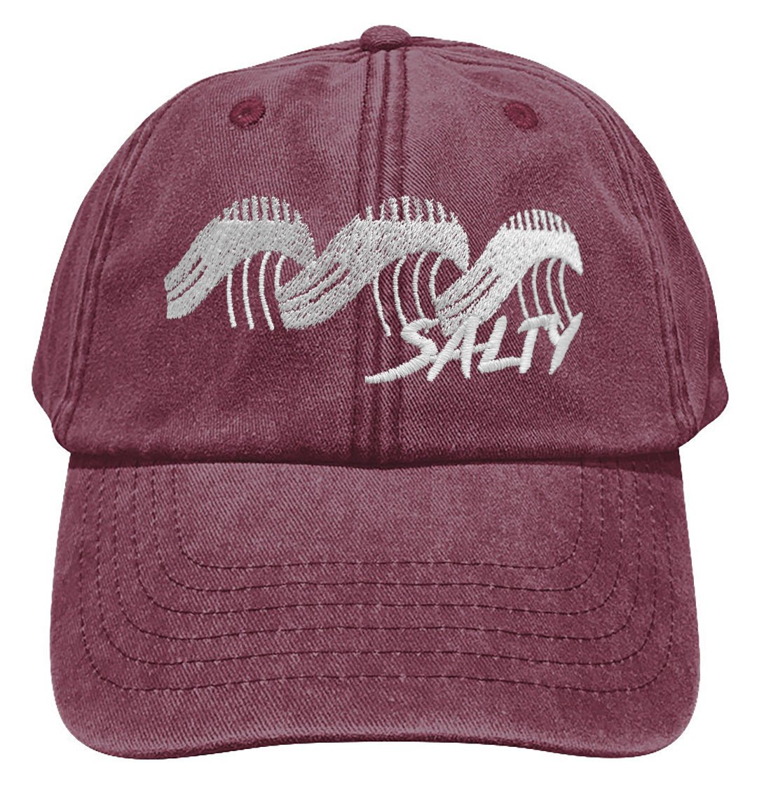 Salty Waves Vintage Denim Cap - Blue Panda