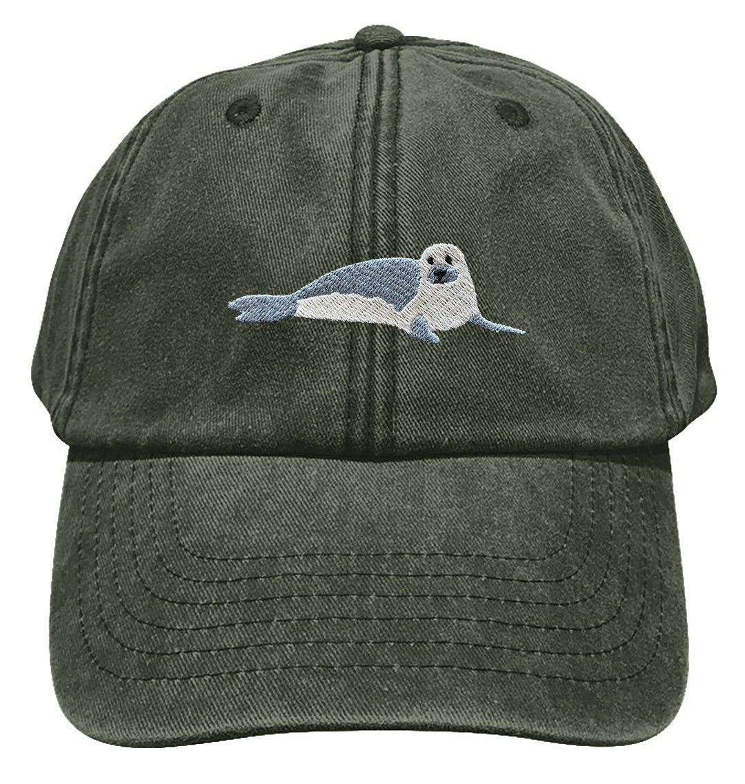 Seal Denim Cap - Blue Panda