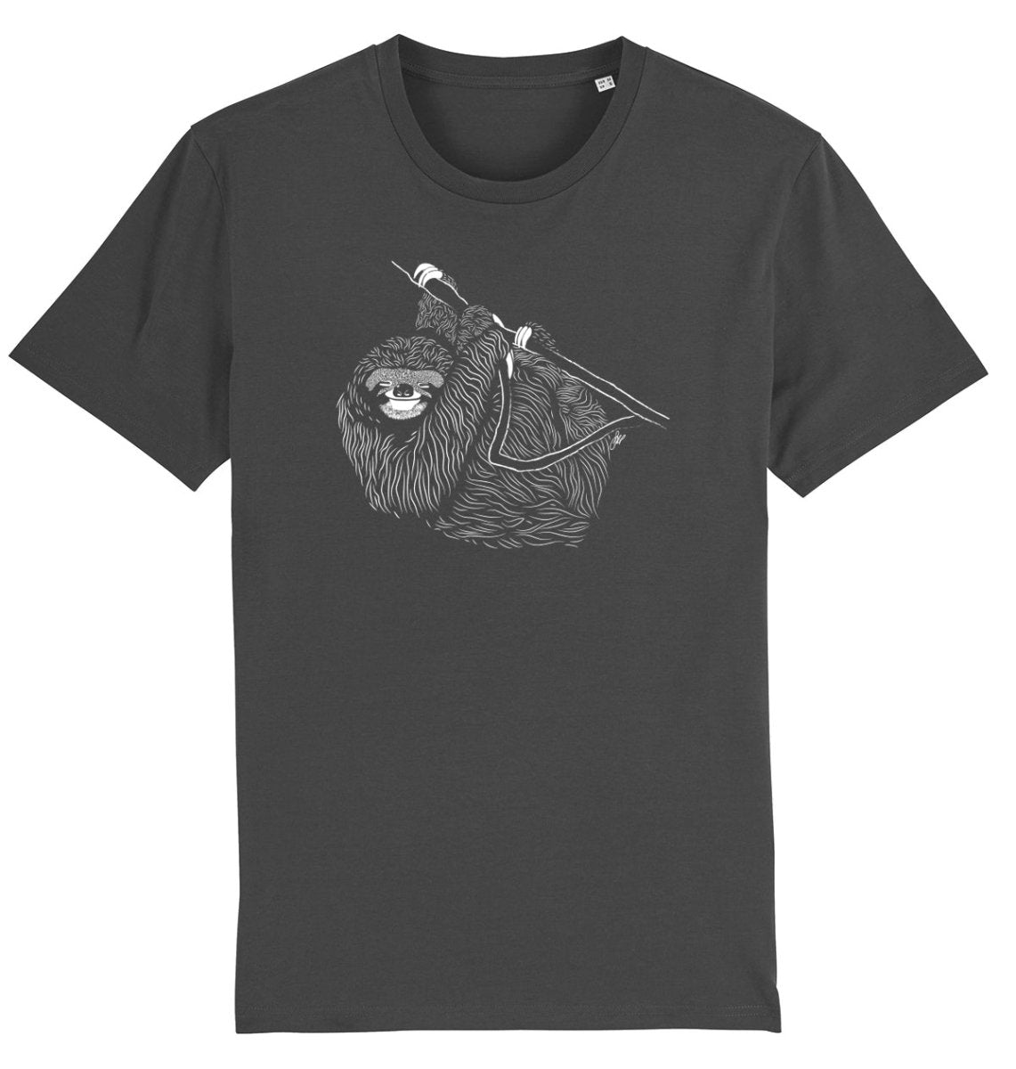 Sloth Mens T-shirt - Blue Panda