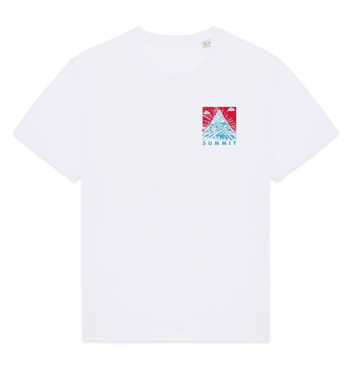 Summit Graphic Womens T-shirt - Blue Panda
