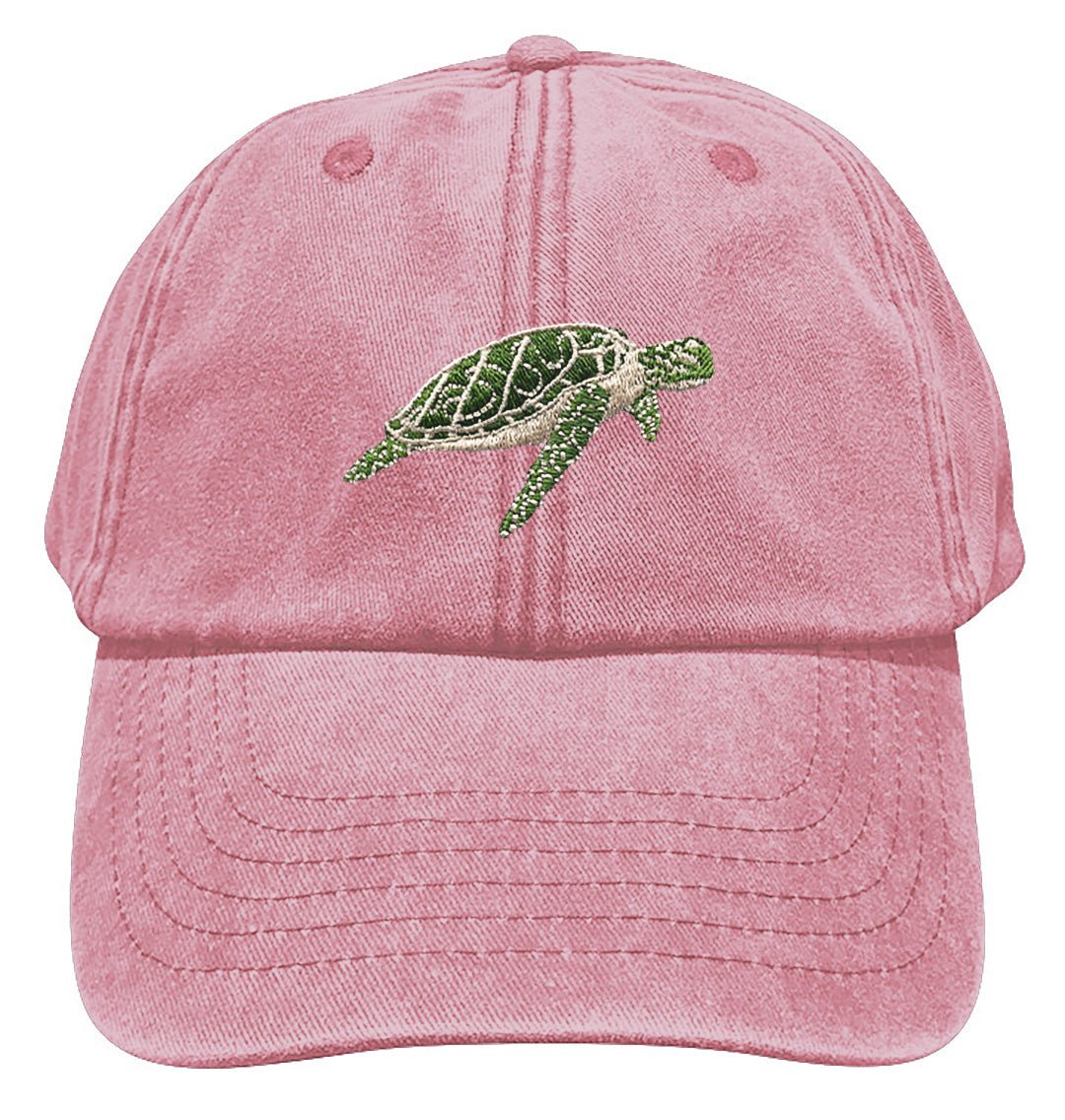 Turtle Denim Cap - Blue Panda