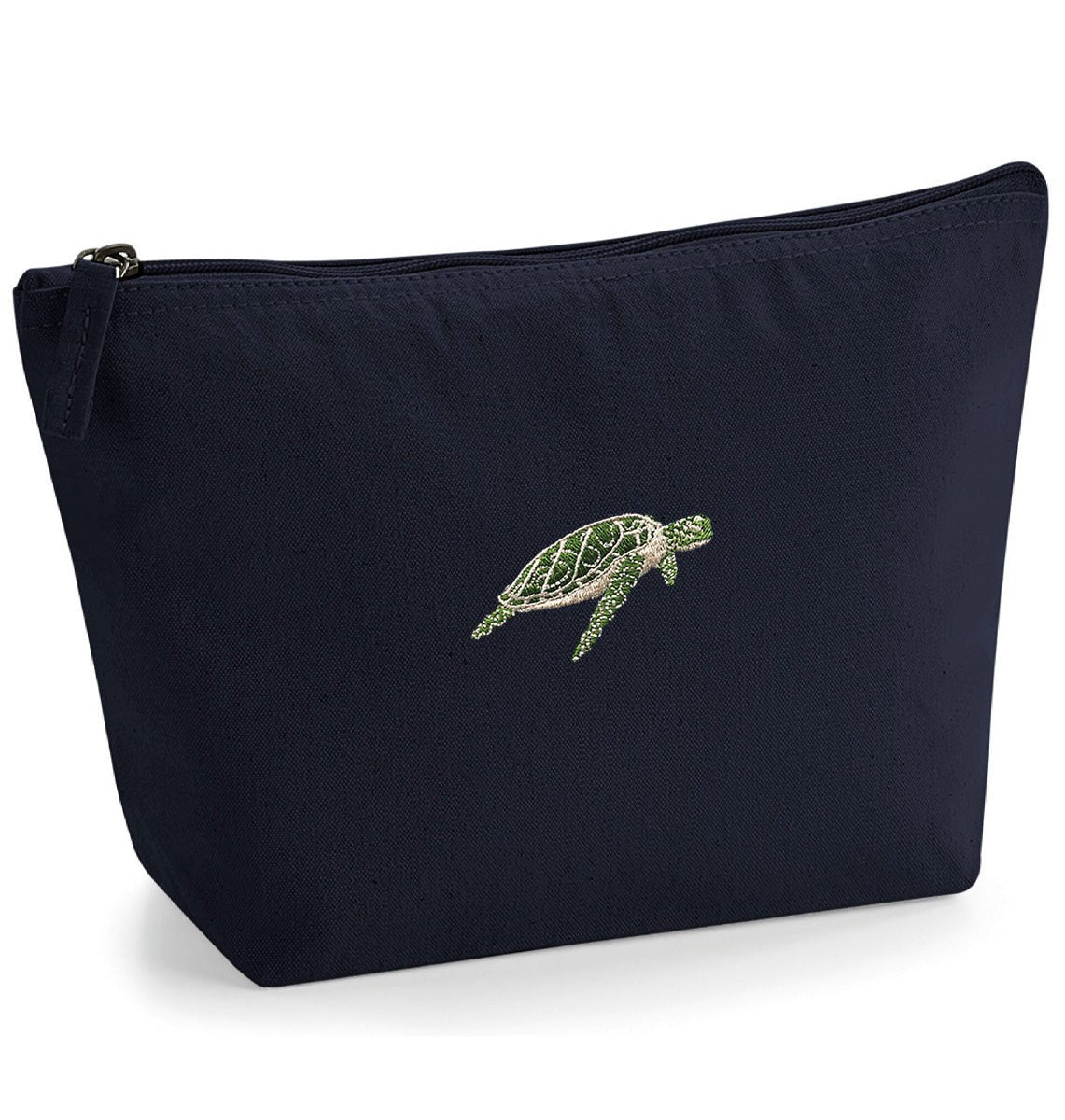 Turtle Organic Accessory Bag - Blue Panda