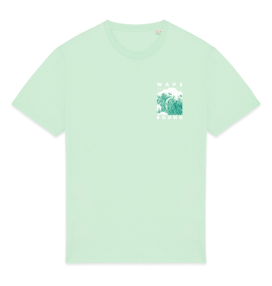 Wavebound Graphic Mens T-shirt - Blue Panda